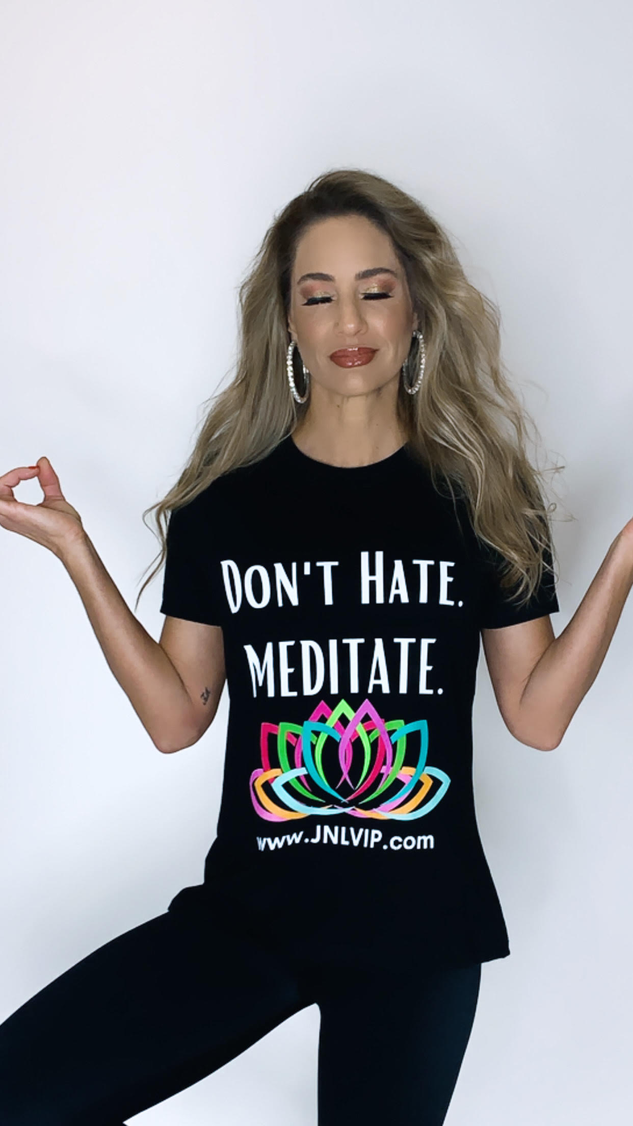 DONT HATE MEDITATE TSHIRT 3