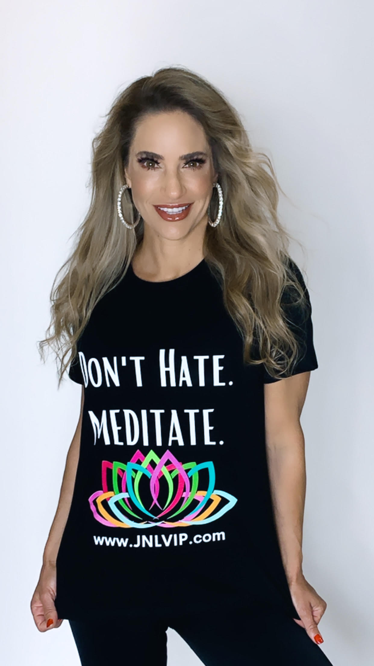 DONT HATE MEDITATE TSHIRT